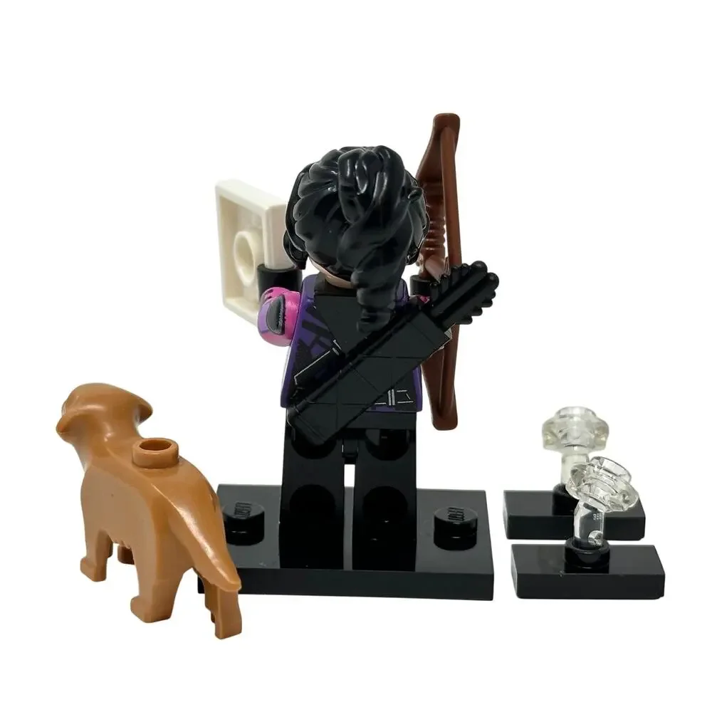 LEGO Marvel Minifigure Kate Bishop Bow Quiver Pizza Dog Lucky Series 2 71039